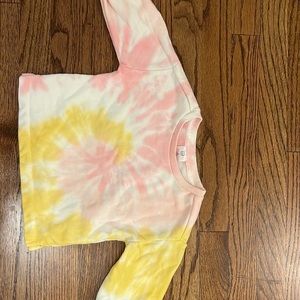 Gap 3t tye swirl sweatshirt